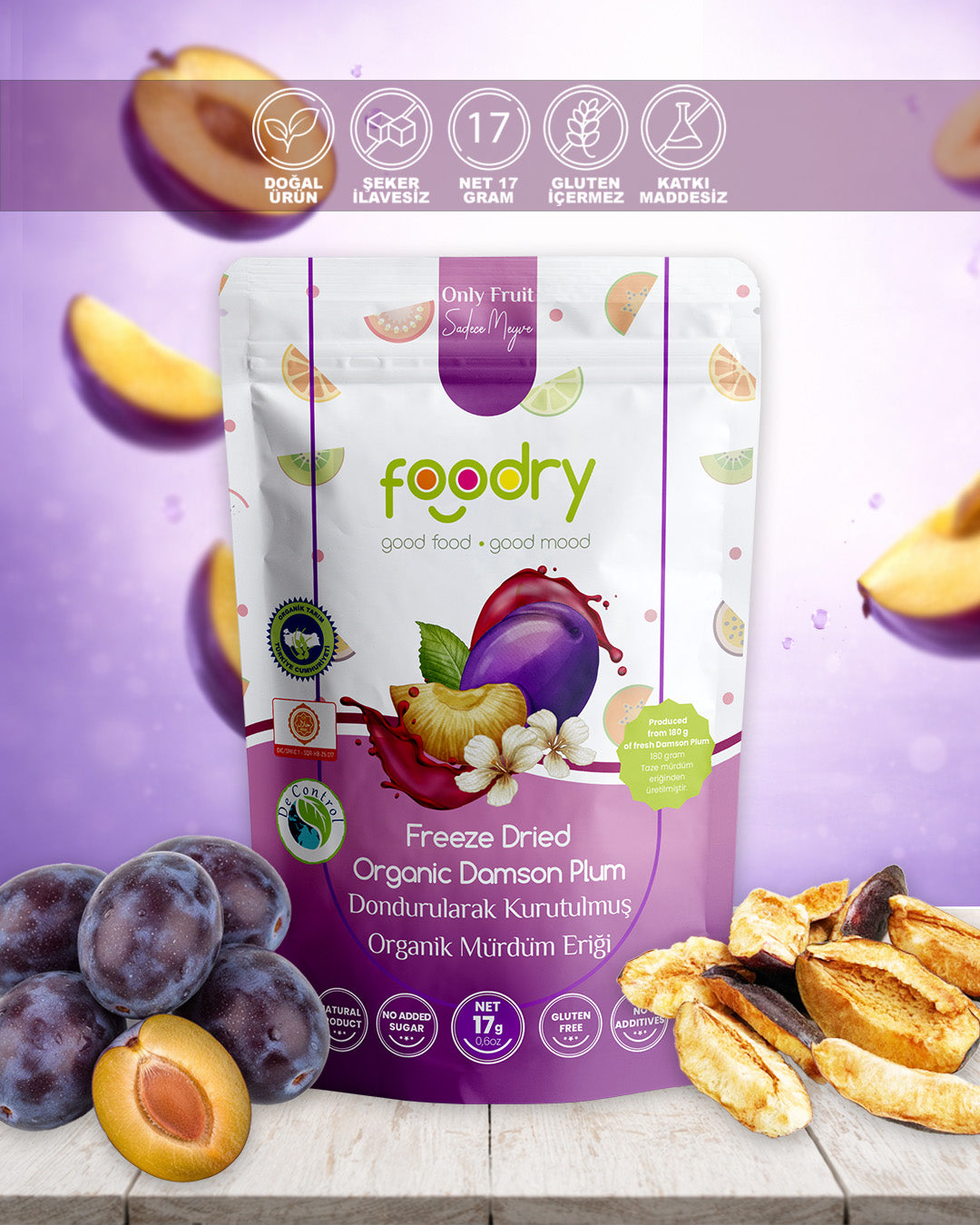 伊波むく限定品SOLsoonerorlaterplateau迷彩foodi Dondurularak Kurutulmuş Mürdüm Eriği – Freeze Dry Mürdüm Eriği 17