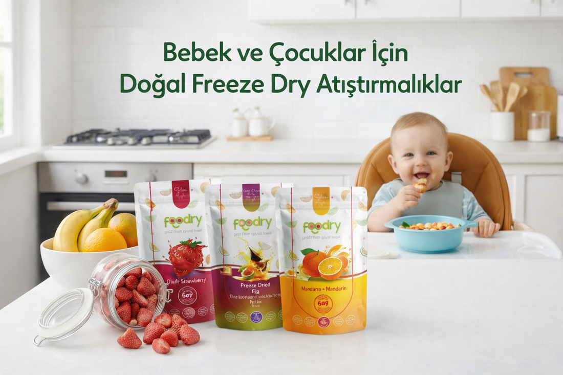 Bebek ve Çocuk Gıdalarında Freeze Dry Teknolojisi: Sağlıklı ve Pratik Çözümler