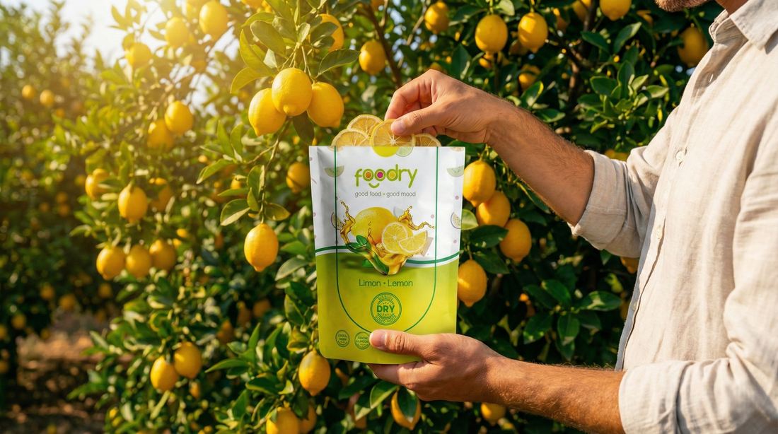 Freeze Dried Limon: Ferah Aromasıyla Doğal, Çıtır ve Sağlıklı Atıştırmalık