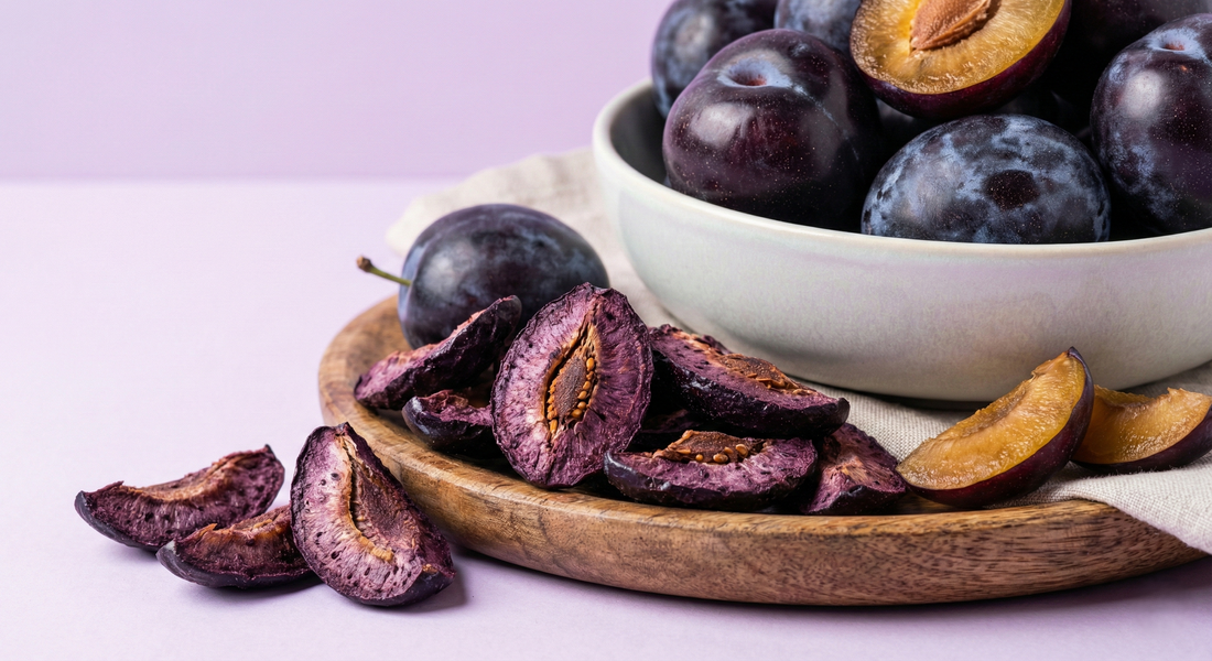 Freeze Dried Mürdüm Eriği: Yoğun Aromalı, Doğal ve Besleyici Çıtır Atıştırmalık