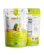 Dondurularak Kurutulmuş Ananas – Freeze Dry Ananas 17g | Katkısız Çıtır Meyve Atıştırmalığı