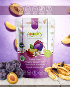 Dondurularak Kurutulmuş Mürdüm Eriği – Freeze Dry Mürdüm Eriği 17 g | Katkısız Çıtır Meyve Atıştırmalığı