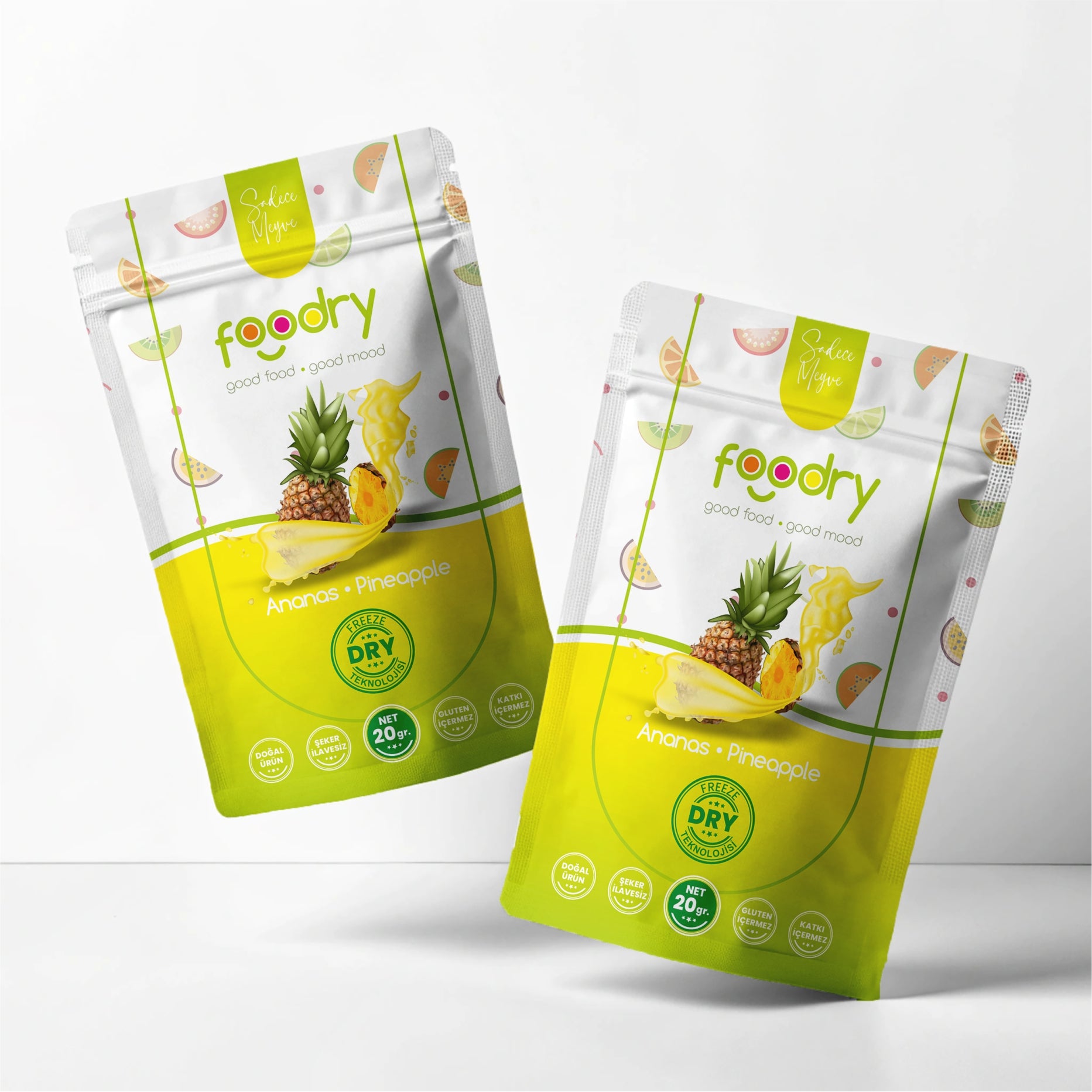 Freeze Dried Pineapple 2x20 gr 