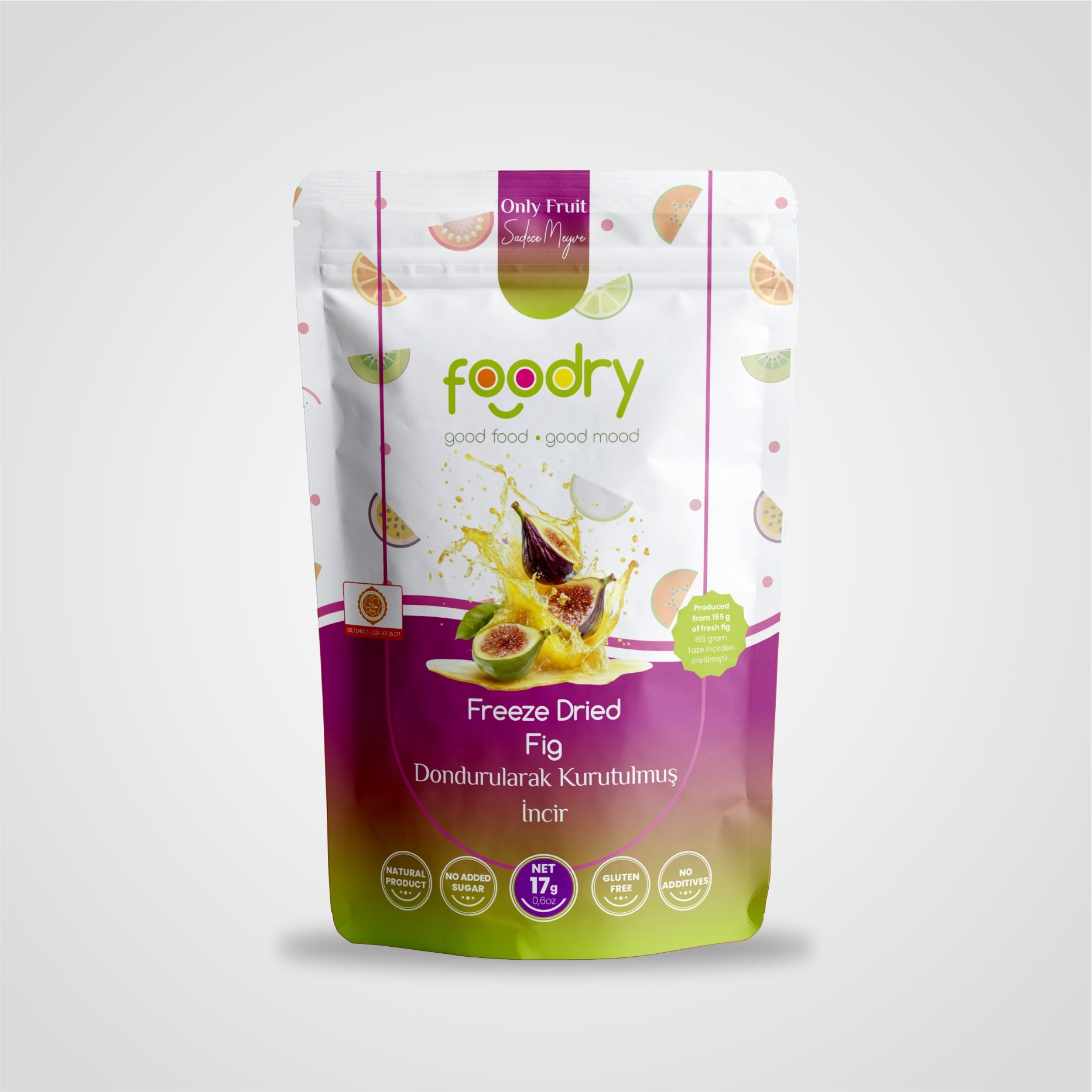 Freeze Dried Fig- Dondurularak Kurutulmuş İncir 17 gr