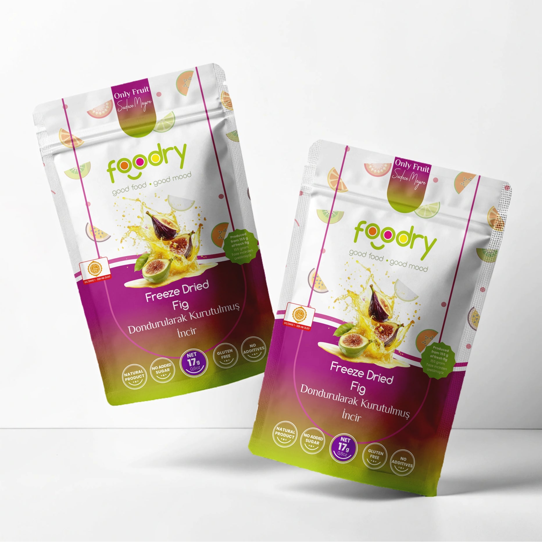 Freeze Dried Fig- Dondurularak Kurutulmuş İncir 2x17 gr